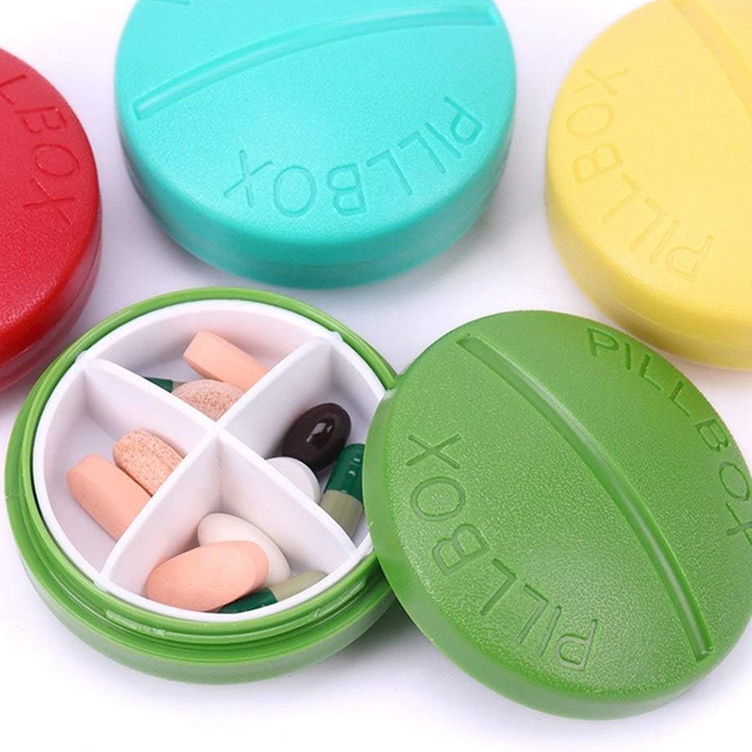 Ezy Dose Round Pill Holder Ezy Dose Round Pill Holder